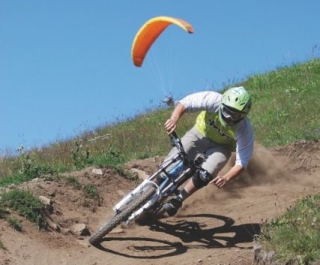 Mountain biking